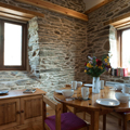 Threshing Barn Holiday Let Dining Area