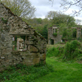 Building work on the Threshing Barn