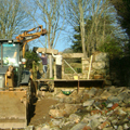 Building work on Church Close